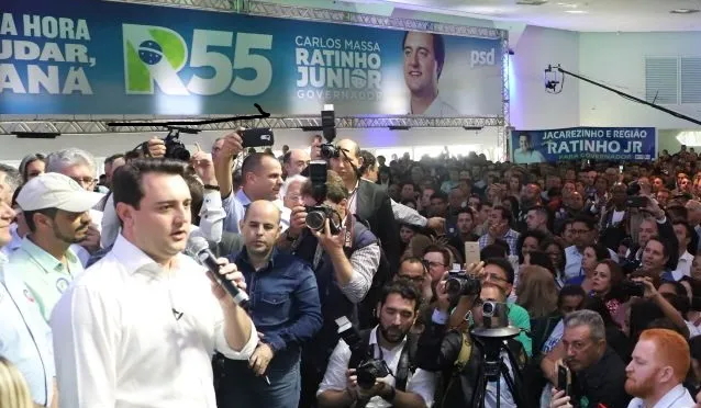 Ibope aponta vitória de Ratinho Júnior com 57% das intenções de voto no PR - imagem ilustrativa -  Foto: Reprodução