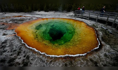 Rachadura de 30 metros de comprimento aparece perto do supervulcão de Yellowstone