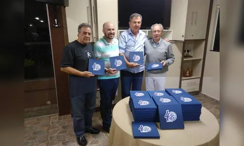 Clube de Apucarana lança livro sobre seus 40 anos de história