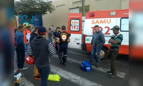 Jovem de 25 anos fica gravemente ferido em acidente na zona oeste de Apucarana