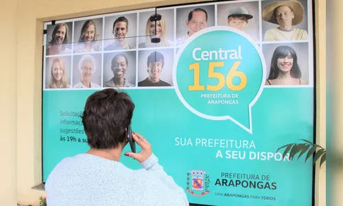 Em um mês, Central “156” atende mais de 50% das solicitações
