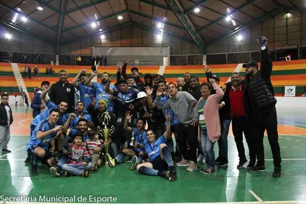 O Gralha Azul/SV Semi Joias/MHS conquistou o título da Série Ouro de Futsal |  Foto: Divulgação