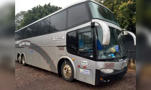 PRF apreende mais de 550 quilos de crack e cocaína em ônibus de excursão religiosa no Paraná