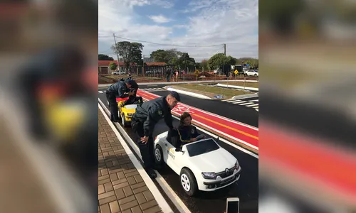 Escolinha de Trânsito é inaugurada em Arapongas