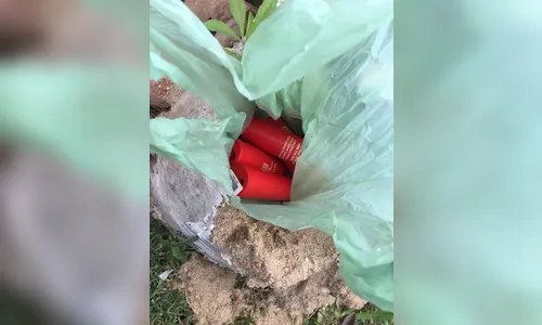 Catador de latinhas encontra explosivos e aciona a polícia 