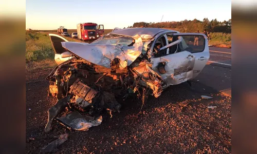 Quatro pessoas morrem e duas ficaram feridas em acidente na BR-163