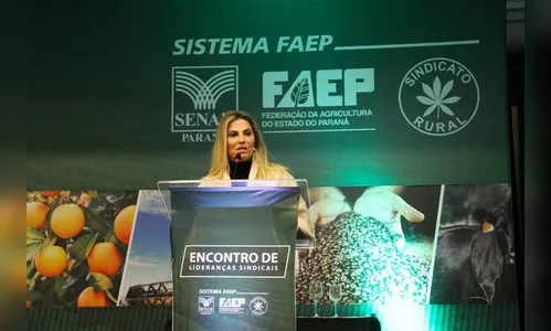 Cida defende agronegócio forte para gerar mais empregos no Paraná