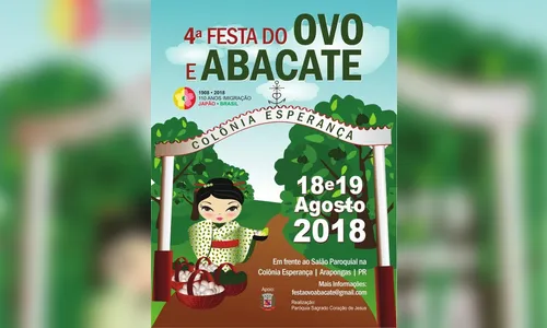 4º edição da Festa do Ovo e Abacate acontece em Arapongas