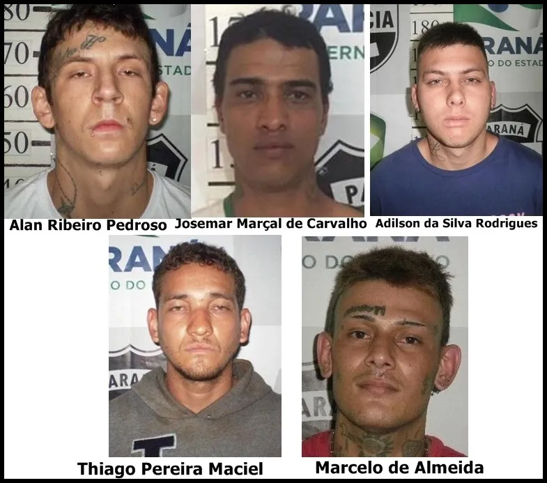 Cinco presos cavam túnel e fogem da Cadeia Pública de Faxinal