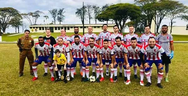 A equipe da OAB/Forum foi a campeã da modalidade de futebol suíço no 10º BPM - Foto: Divulgação