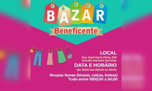 
							Bazar beneficente arrecada fundos para ajudar bebê com câncer ocular
						
						