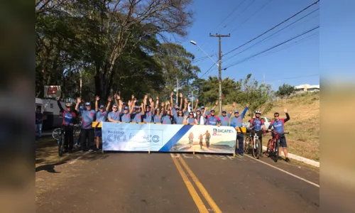
							Passeio ciclístico da Dicatex reúne centenas de pessoas no Lago Jaboti
						
						