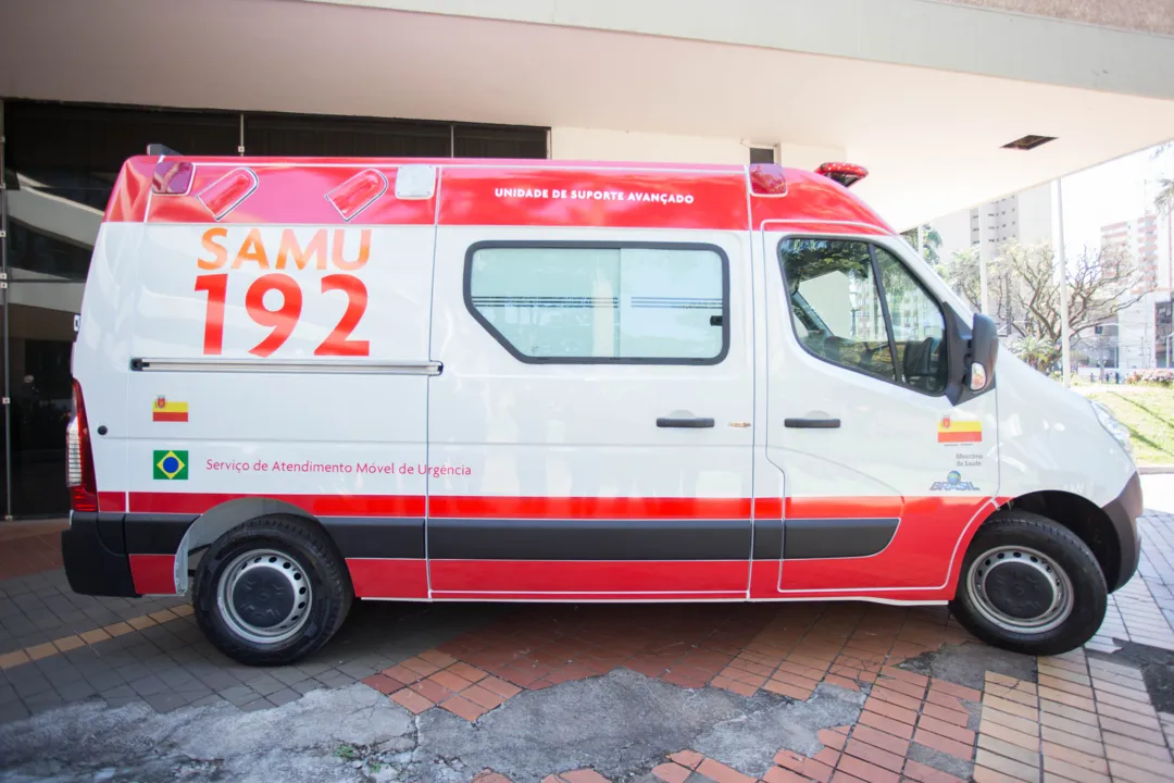 Nova ambulância integra frota do Samu. (foto - Prefeitura de Maringá)