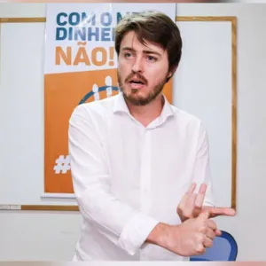 Diego Dusol (NOVO) é candidato a deputado federal pela Paraíba. Foto: Divulgação