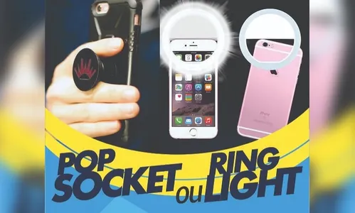Ganhe um pop socket ou um ring light se matriculando no CNA Apucarana 