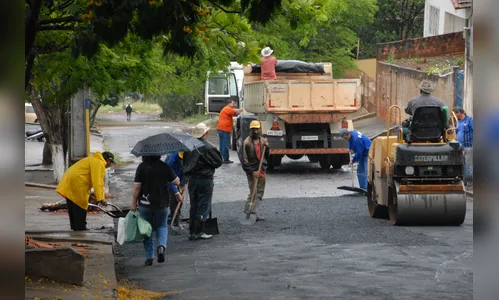 Parque Industrial Norte de Apucarana vai receber mais 1,9 mil m² de asfalto