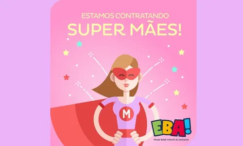 Loja no Paraná contrata mães que querem retornar ao mercado de trabalho