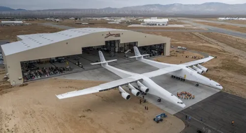 Foto: Reprodução/Stratolaunch /Facebook