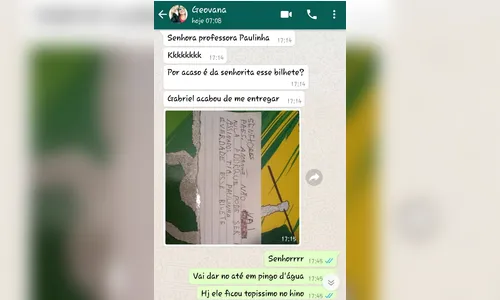 Bilhete escrito por menino de cinco anos para não ir à escola viraliza nas redes sociais