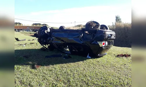 Acidente no Contorno Sul de Apucarana deixa uma pessoa morta