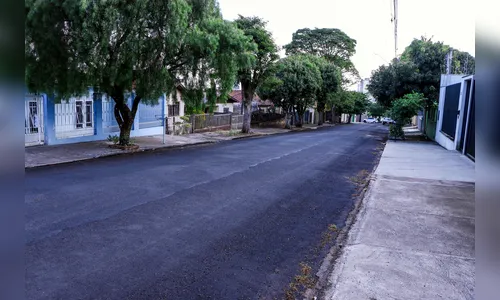 Ruas da Vila Feliz são recuperadas com o micropavimento