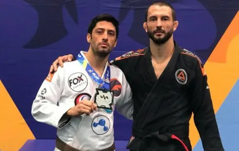 Os atletas Willian e Paulo, de Arapongas, competiram no Mundial em Las Vegas - Foto: Divulgação