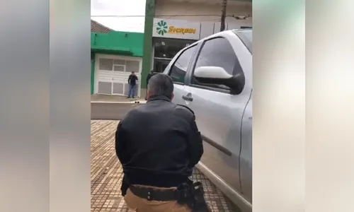 Bandidos assaltam banco e funcionários são mantidos reféns em Porecatu