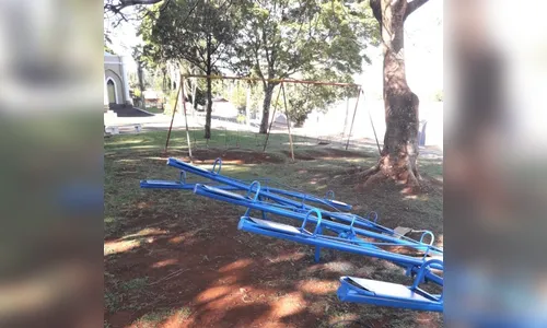Parque Infantil de Aricanduva ganha nova pintura