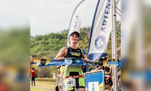Rosiane Cristina Bolonhezi é destaque no Aquathlon de Londrina