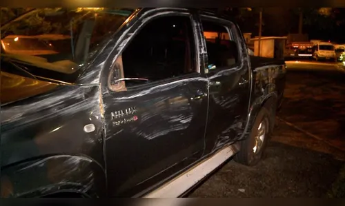 Acidente em Apucarana envolve Hilux e Fiat e deixa duas pessoas feridas