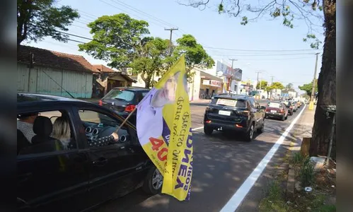 Candidato Sidney da Kairos promove carreata em Apucarana