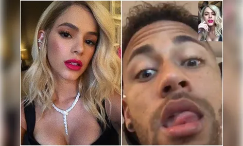 Bruna Marquezine aparece loiríssima e choca Neymar