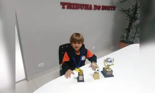 Destaque no ano, garoto apucaranense passa em avaliação do Santos