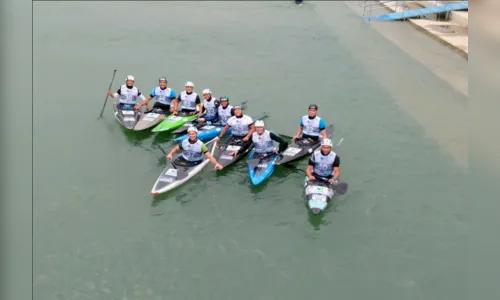 
							Focada no Mundial, Seleção Brasileira de Canoagem Slalom inicia treino no Rio
						
						