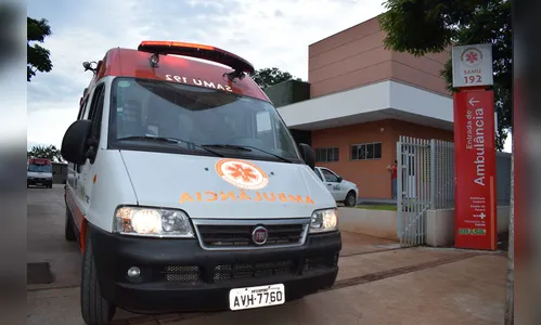 Samu age rápido e salva vida de homem que atentou contra própria vida