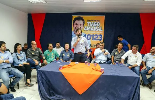 Tiago Amaral lança candidatura em Apucarana - Foto: Reprodução