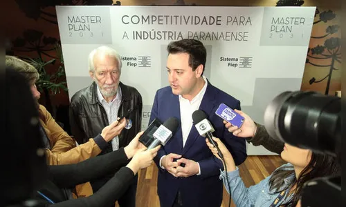 Ratinho Junior se compromete a debater com a FIEP, periodicamente, projetos que contribuam para o desenvolvimento do setor produtivo do Paraná