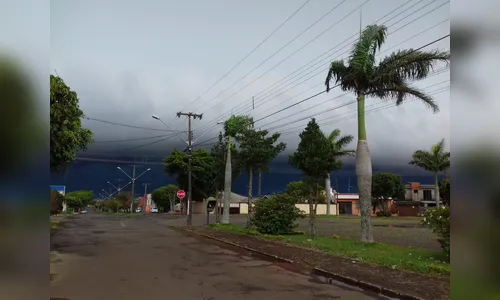 Temperatura chega a 34 graus em Apucarana e Simepar prevê possibilidade de temporal
