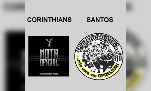 Após Gaviões se posicionar
contra Bolsonaro, torcida santista também declara aversão ao candidato 