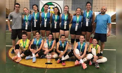 Equipes de voleibol de Arapongas conquistam espaço no cenário estadual