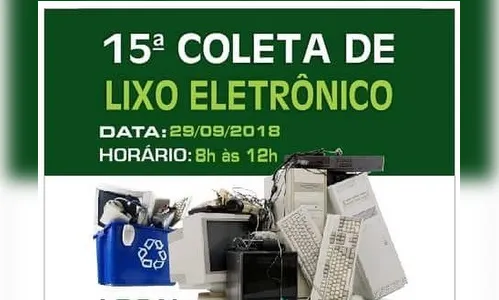15ª Coleta de Lixo Eletrônico acontece em Arapongas