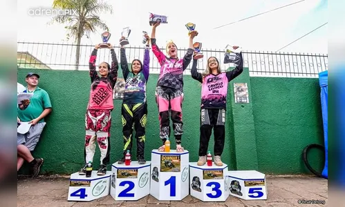 Equipe araponguense de downhill conquista pódio na 5º etapa do Paranaense