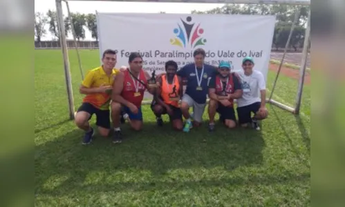 Apucarana conquista 9 medalhas de ouro em festival paralímpico
