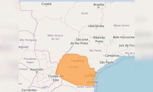 Defesa Civil alerta para chuvas intensas na região