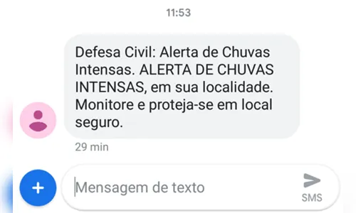 
							Defesa Civil alerta para chuvas intensas na região
						
						