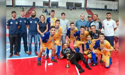 Definidos os campeões das categorias menores do futsal de Apucarana