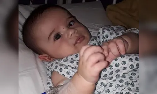 Família de Apucarana pede ajuda para custear tratamento de menininho de 6 meses com câncer