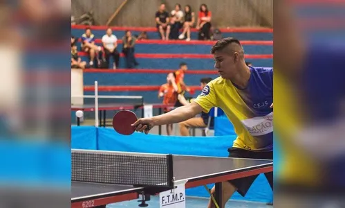 Destaque no tênis de mesa, jandaiense treina no CT Paralímpico Brasileiro
