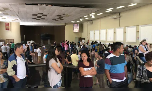 PM registra oito situações em que eleitores não conseguiram finalizar voto