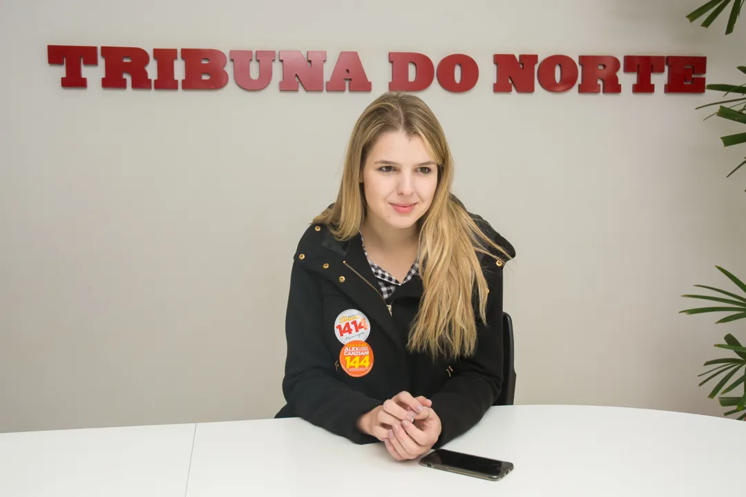 Com 22 anos, Luísa Canziani é a deputada eleita mais jovem do Brasil - Foto: TNONLINE